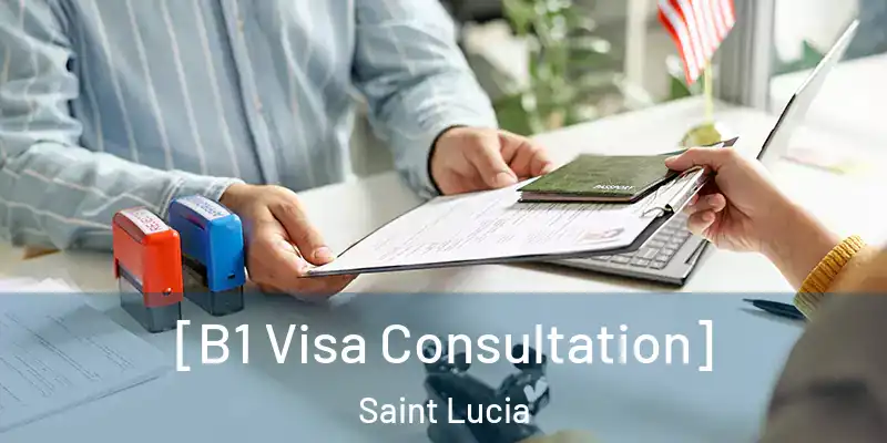  [B1 Visa Consultation] Saint Lucia