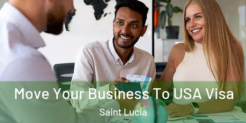 Move Your Business To USA Visa Saint Lucia